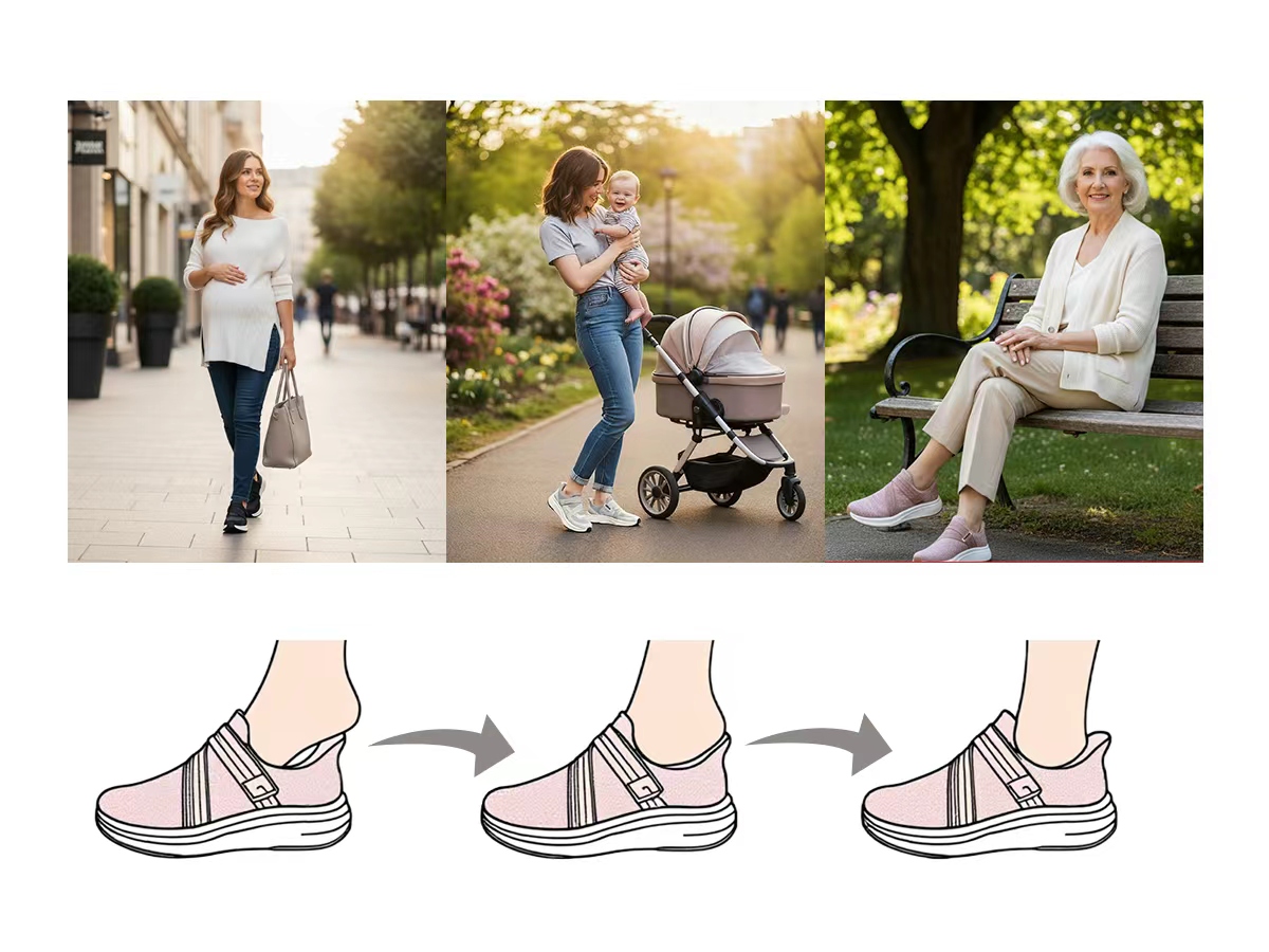 Everyday mobility footwear solution