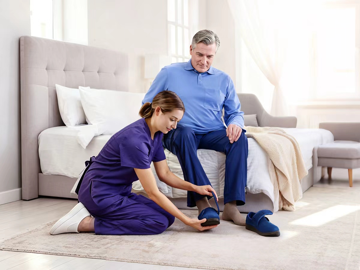 Rehabilitation and recovery footwear solution
